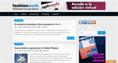 Desktop Screenshot of fashionwork.es